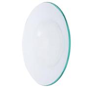 OUNONA Soucoupe en Verre 10 CM pour Brûleur à Huile et Chauffe-Cire, Plateau de Remplacement Étanche pour Diffuseur Parfum et Usage Domestique