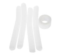 OUNONA Support D’Oreilles pour Doberman, 1 Set, avec 4 Tiges et Ruban | Post-opération et Voyage, Largeur 2,5cm, Mousse et Adhésif Blanc, Usage Simple