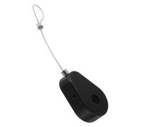 OUNONA Support de Câble Rétractable Pratique et Solide en Acier et Plastique Noir Flexibilité et Sécurité Câble Métallique Antivol pour Bureau et Maison