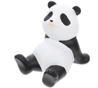 OUNONA Support de Téléphone Panda en Résine Blanc, Design Cartoon Délicat et Plein D'innocence, Facile à Transporter et Résistant la Déformation pour Bureau et Voyage