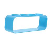 OUNONA Support de Tube à Essai Plastique Stable et Rack Amovible pour Expériences Scientifiques et Éducatives Laboratoire pour Garçon Fille et Microcentrifugeuses