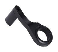 OUNONA Support d'extension pour Compteur de vélo, Support d'extension de la Table de Codes, rallonge de Guidon, PC TPU, Noir, pour Guidon 31.8, avec clé, Route et Montagne