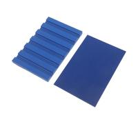 OUNONA Tapis de sublimation en silicone haute température à 6 | Tapis de transfert thermique antiadhésif et résistant à l'usure de 10 x 15 cm avec surface plane pour impression et