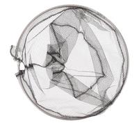 OUNONA Tête de Canne à Pêche Ronde Détachable en Acier Inoxydable Noir | Assistance au Ferrage, Format Compact à Emporter, pour Pêche en Kayak Mer