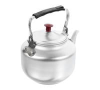 OUNONA Théière Bouilloire Aluminium 0,8L Infuseur Résistante à la Chaleur pour Cuisinière à Induction et Gaz Préparation de Thé Boissons Chaudes et Flocons d'Avoine à la Maison