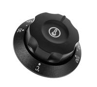 OUNONA Thermostat Remplacement Facile Noir Bouton de Commande en Plastique Résistant la Chaleur Régulateur de Température Robuste pour Four Électrique et Friteuse