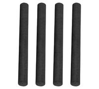 OUNONA Tiges de Graphite Électrochimique 6 Mm Diamètre, Ensemble de 4 Bâtonnets Conducteurs en Graphite Résistant la Chaleur, Accessoires pour Expériences Physiques et Électriques