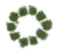 OUNONA Touffes d'herbe Artificielles 10Pcs Plantes Miniatures DIY Décoration Extérieure Gazon Projets Bricolage Amélioration Paysagère Plantes Décoratives