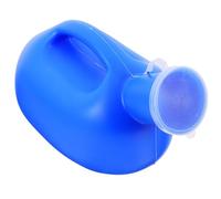 OUNONA Urinoir Portable en Plastique pour Personnes Âgées Couvercle, Capacité 2000 Ml Antidébordement, pour Usage à Domicile