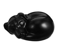 OUNONA Urne funéraire pour Animal de Compagnie endormi, Statue de Chien en