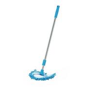 OUNONA Vadrouille Mini Triangulaire Télescopique Rotative Léger avec Manche Renforcé pour Nettoyage Sols Durs et Coins Flexible et Stockage Facile Usage Domestique