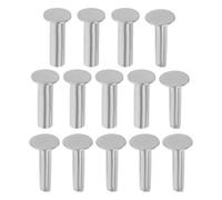 OUNONA Vis de Fabrication de Couteaux 7 Paires Rivets en Acier Inoxydable pour Poignées en Bois, Fixation Sûre pour Couteaux de Chef et Accessoires Cuisine