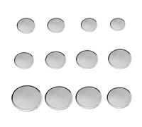 OUOULAJY Grille plate en aluminium pour four à pizza 15,2 cm Argenté 15,2 cm