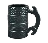 OUOULAJY Tasse à café en céramique - Cadeau unique - Pneu de voiture industrielle - Tasse en céramique pour mécanicien