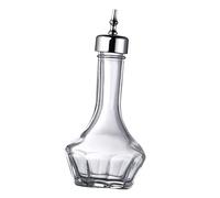 OUOULAJY Verres à champignons 50 ml avec dessus Dasher pour bureau et maison, accessoires argentés, 50 ml, 12,5 x 5,7 x 4 cm
