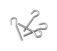 oupados 10 Pièces M4 Crochets à Visser Métal Plafond Piton à Visser Pour les Lustres, L'artisanat