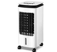 OUPAI Ventilateurs Evaportive Cooler, Télécommande 3 Modes 3 Vitesses avec roulettes Mobiles pour la Maison ou Le Bureau Oscillation Une Fonction