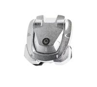 OupcrcJuk Boucle Fixe de Corde de Crochet d'ancrage d'arrimage Compatible avec Les pièces de Moto Automobile D-Max REVO NAVARA F150(Color Name: Metal)