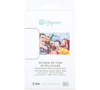 OUPP-Papier Photo 40-Photo Paper, Photo Printing Paper 7.6 X 5 Cm, Innovative Ecological Zink Technology, Adhesive Face, Ink-Free Printing-40 Pack