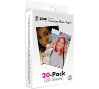 OUPP-Papier Photo Haut De Gamme De 2 X 3 Pouces (Paquet De 20) Compatible Avec Les Appareils Photo Et Imprimantes Polaroid Snap, Snap Touch, Zip Et Mint, Pz2X320, Blanc