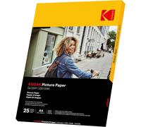 OUPP-Picture Paper-Papier Photo Brillant, Pack De 25 Feuilles, Format A4 (21X29,7Cm), 230G/M², Idéal Pour Impressions Jet D'Encre, Couleurs Éclatantes Et Contraste Élevé, Finition Haute Qualité