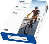 OUPP-Tecno Superspeed, Papier Reprographique, Blanc, 80G, A4, Fsc, Ramette De 500 Feuilles