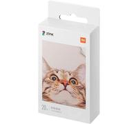 OUPP-Xiaomi Mi Portable Photo Printer Paper-Papier Autocollant Per Mini Imprimante Portable Xiaomi 20 Papier Per Petite Imprimante 3 Pouces Papier Blanc Haute Qualité