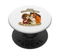Oups C'est drôle, J'Ai Un Autre Cheval PopSockets PopGrip Adhésif