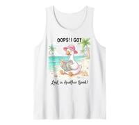 Oups, I Got Lost in Another Book Beach Goose Reader Débardeur