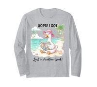 Oups, I Got Lost in Another Book Beach Goose Reader Manche Longue