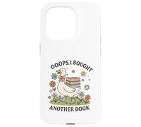 Oups, J'Ai acheté Un Autre Livre, Cute Duck Reader Coque pour iPhone 15 Pro
