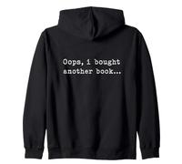 Oups, J'Ai acheté Un Autre Livre Funny Distressed Minimalist Sweat à Capuche