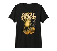 Oups, J'Ai oublié Funny Frog Pun Toad Lover T-Shirt Haut de Gamme
