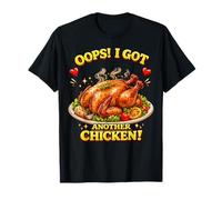 Oups, J'Ai Un Autre Poulet drôle, J'adore Manger du Poulet T-Shirt
