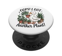 Oups, J'Ai Une Autre Plante Goose Gardener Plant Lady PopSockets PopGrip Adhésif