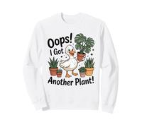 Oups, J'Ai Une Autre Plante, Un Canard, Un Amateur de Plantes d'intérieur Sweatshirt