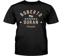 OUQIAO Dedicated to Roberto Duran T Shirt Black L