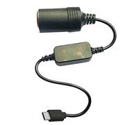 OUQYLG Câble convertisseur USB C vers allume-cigare de voiture, adaptateur USB C mâle vers prise allume-cigare 12 V femelle (1,2 m)