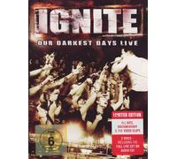 Our Darkest Days Live – Digipack CD + DVD – Édition limitée – avec livret