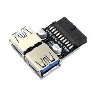 our fave Adaptateur 19 broches vers double USB Connecteurs USB Cartes mères 19/20 broches vers USB 3.0 Convertisseurs Convertisseurs Convertisseurs Carte mère en-tête