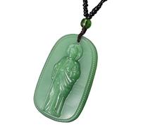 our fave Amulette bouddhiste sacrée - Bijoux robustes - Accessoire pour harmonies et chances - Pierre précieuse - Amulette protectrice, One Size, Comme décrit, Comme décrit.