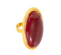 our fave Bagues géométriques en résine avec pierres précieuses vibrantes vintage esthétiques pour la mode quotidienne et offrir des bagues ovales, One Size, Comme décrit, Comme décrit.