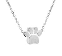 our fave Bijoux funéraires pour animaux de compagnie avec pendentif urne en forme de patte - Collier souvenir souvenir pour cendres de chien, One Size, Comme décrit, Comme décrit.