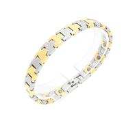 our fave Bracelet réglable tendance en acier tungstène pour homme - Accessoire de bijoux résistant, One Size, Comme décrit