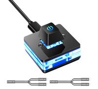 our fave Câble d'extension de commutation de contrôle d'alimentation de bureau avec éclairage LED long pour un accès facile à la gestion de l'alimentation du PC