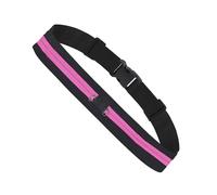 our fave Ceinture de course à pied, sac de taille respirant dissimulé, ceinture de sport, poches pour téléphone, sac de gym avec poches, Rose Re, 42x3cm, Waist Circumference: 60-110cm, Conforme à