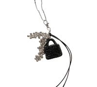 our fave Collier à breloques pour sac à main, bijou polyvalent, élégant, léger, accessoire pour femme, design unique, One Size, Comme décrit, Comme décrit.
