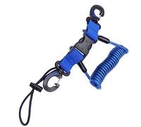 our fave Cordon de plongée robuste en acier inoxydable avec boucle à dégagement rapide pour appareils photo, plongée légère en acier inoxydable avec boucle à dégagement rapide