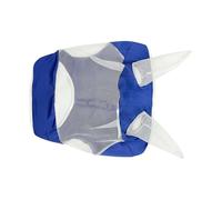 our fave Filet de protection pour visage de cheval fabriqué avec un tissu respirant pour un climat chaud qui reste ferme pour l'entraînement du cheval en plein air