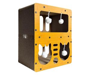 our fave Grimpeur interactif offrant trois étages d'endroits amusants et confortables pour les chatons. Structure multi-plateforme avec de grandes zones, idéal pour les ménages avec plusieurs chatons
